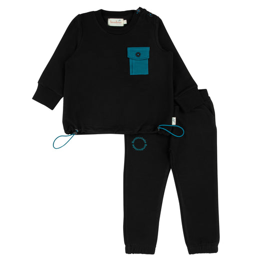 Teal Detail 2 Piece-Boys