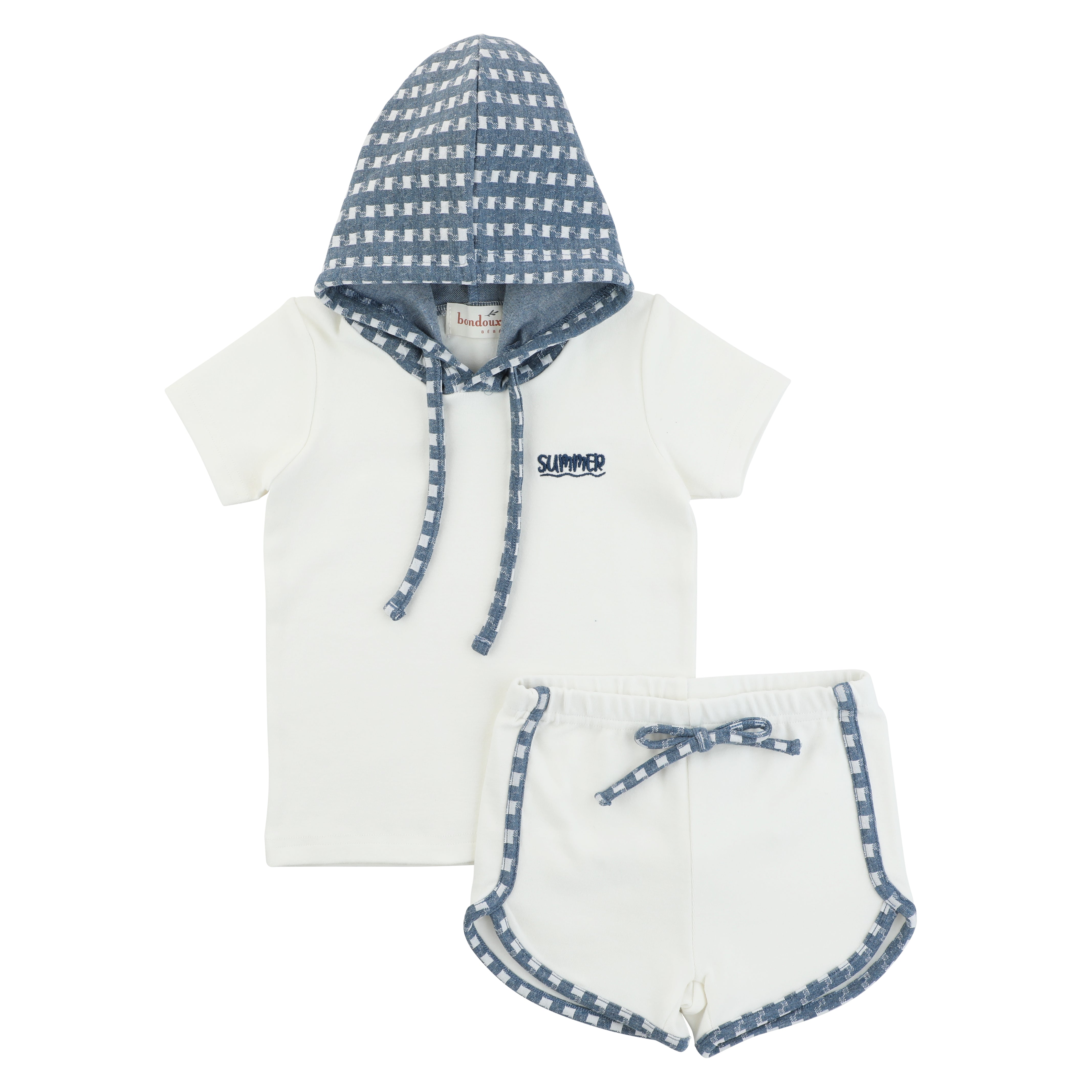 Checked Heather 2pc – Bondoux Bebe