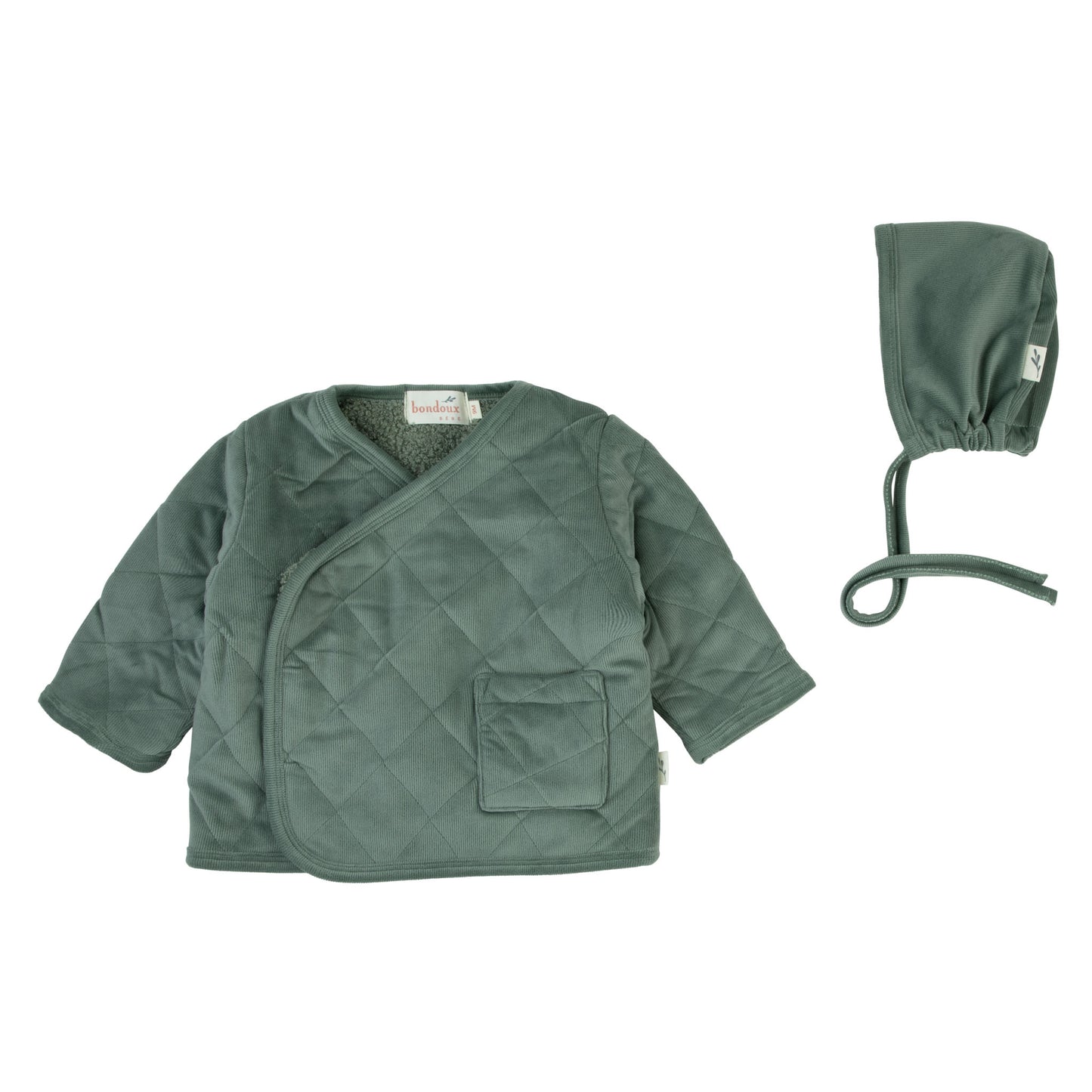 Sheep Velour Sweater-Green