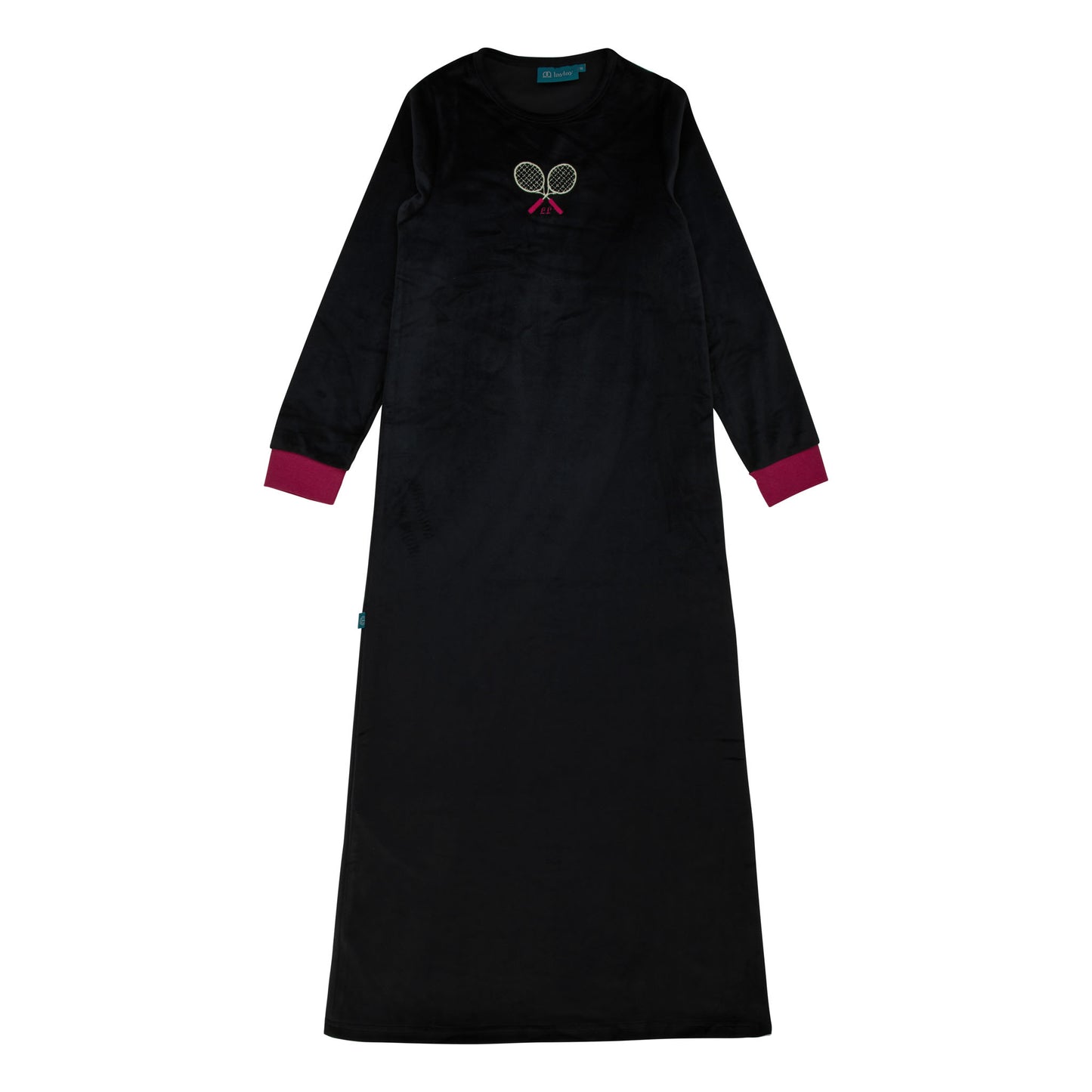 Tennis Racket 1 Piece-Black & Hot Pink