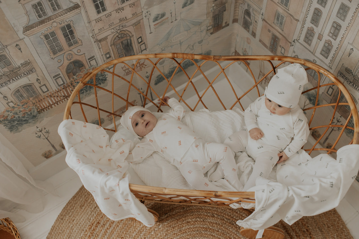 Tulip Gingham Blanket-Red