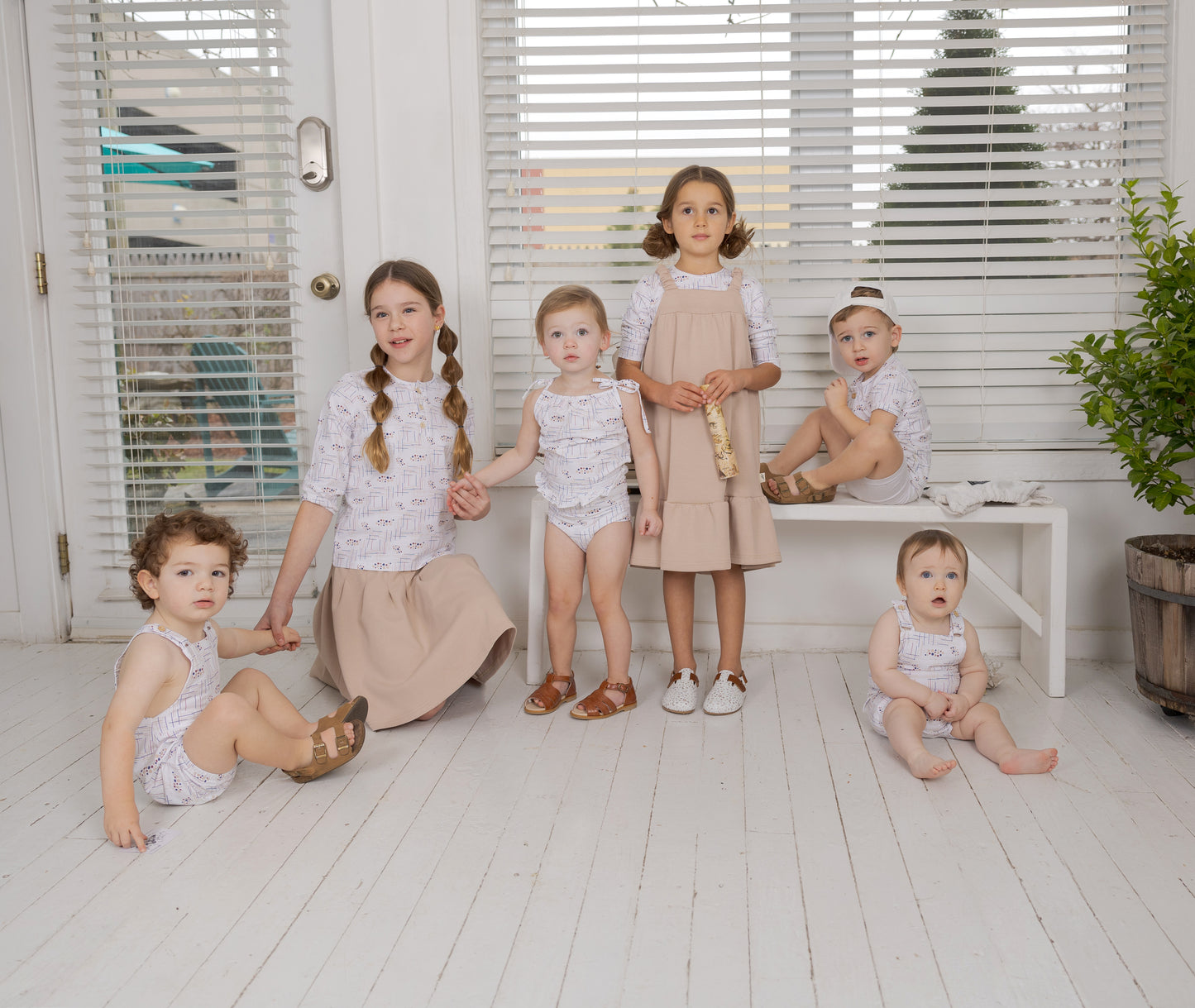 Abstract Full Print Top