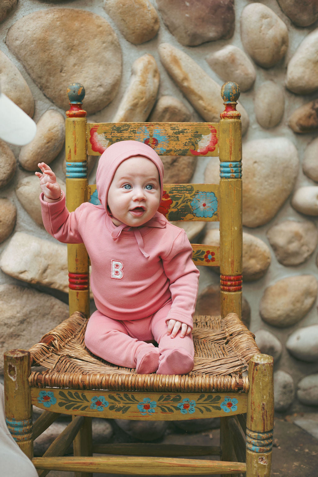 Sherpa 'B' Blanket-Pink