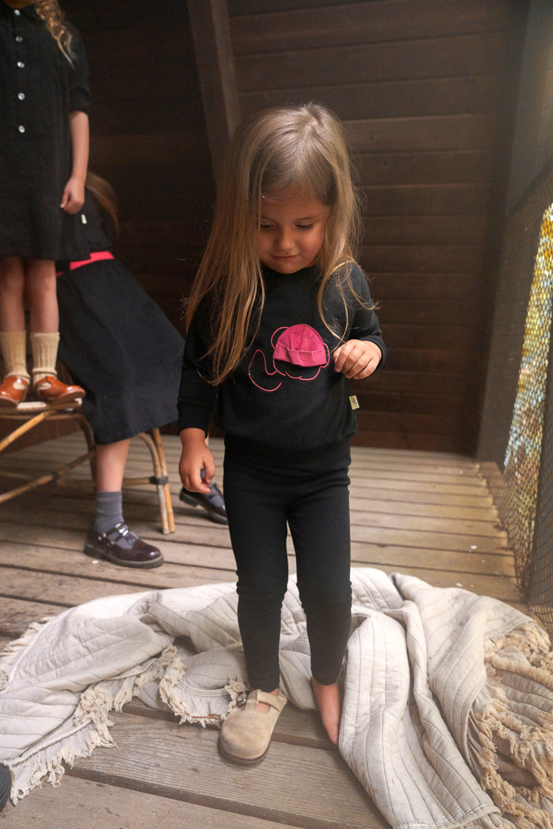 Corduroy 2 Piece-Girls-Black