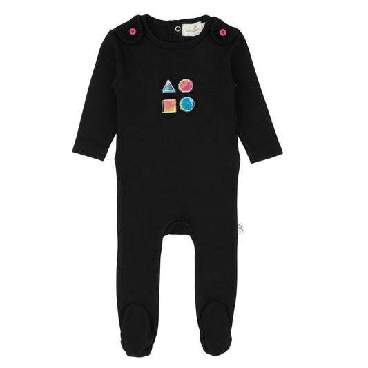 Shapes Footie-Girl