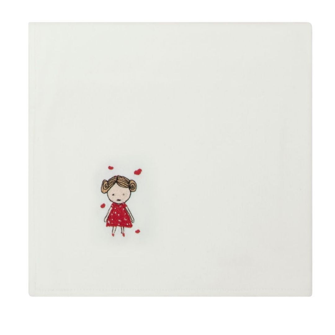Doll Girls White Blanket