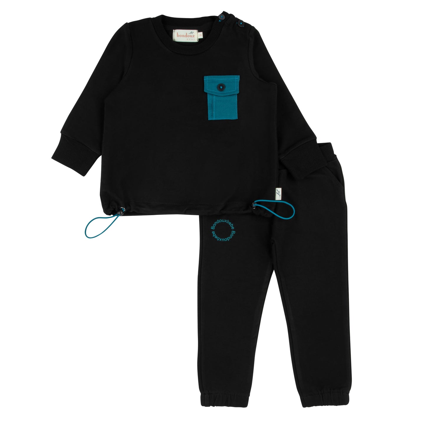 Teal Detail 2 Piece-Boys