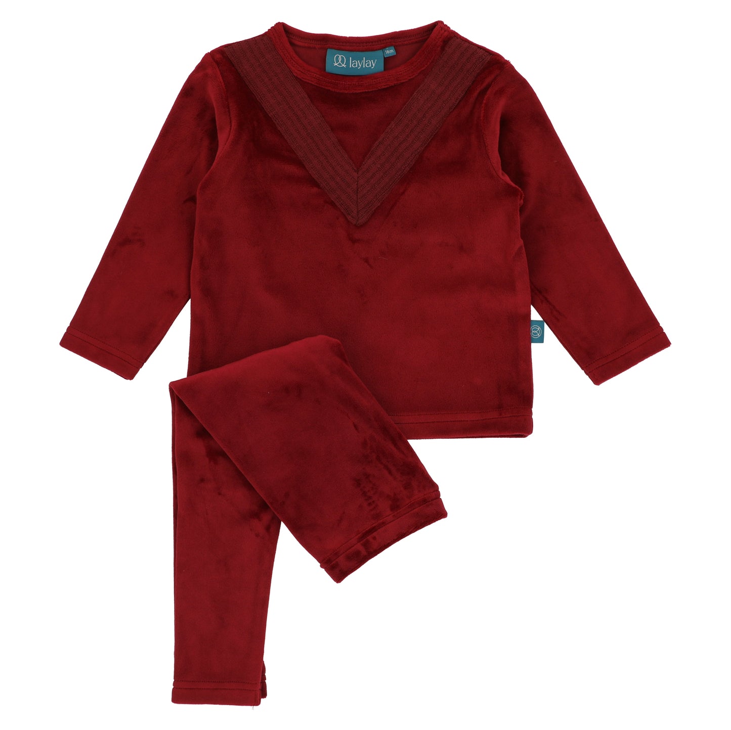 Knit Insert 2 Piece-Maroon