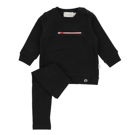 Red Zipper 2 Piece-Boys