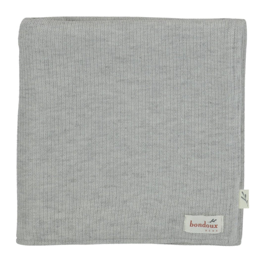 Kimono Knit Blanket-Grey