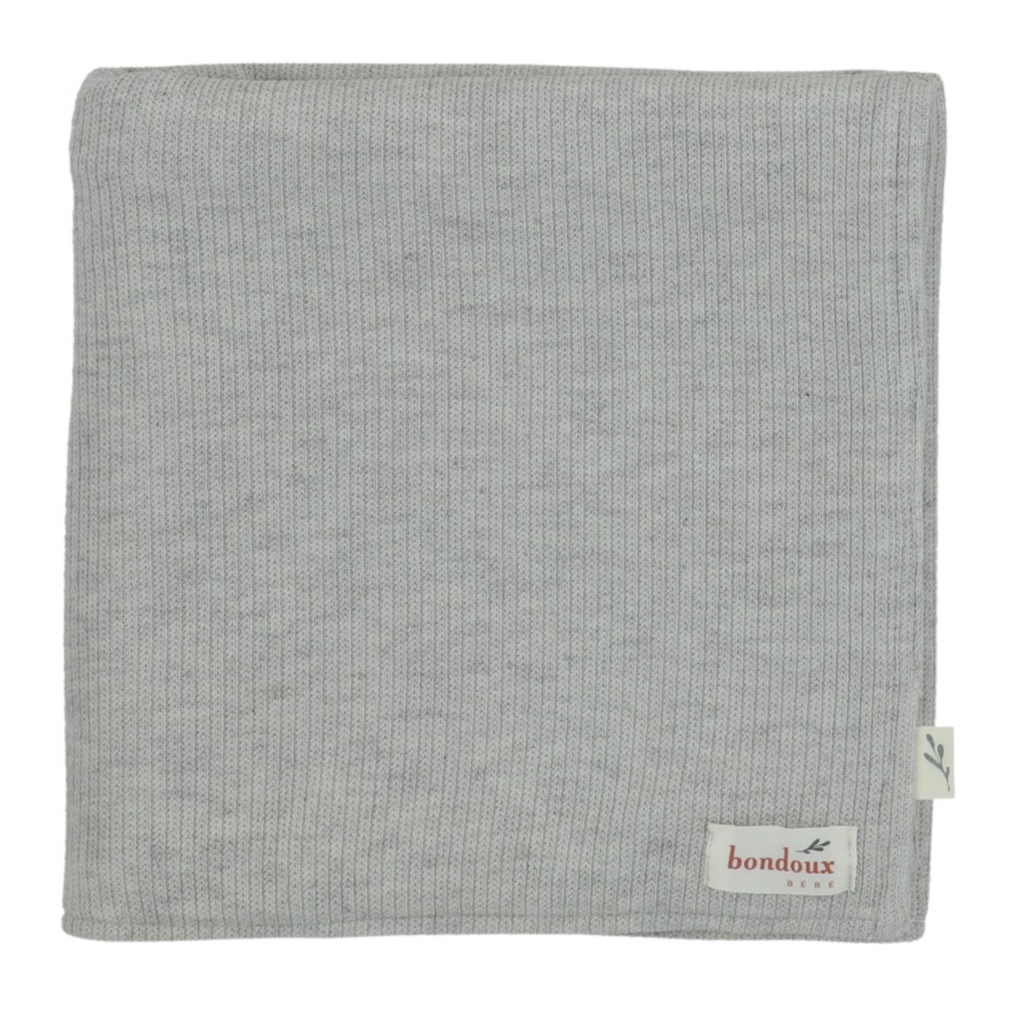 Kimono Knit Blanket-Grey/Fur