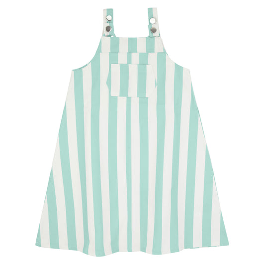 Neon Green Striped Jumper