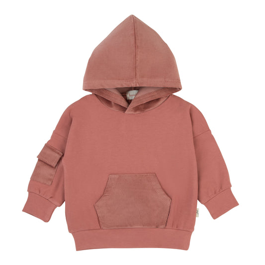 Corduroy Cotton Top-Peach
