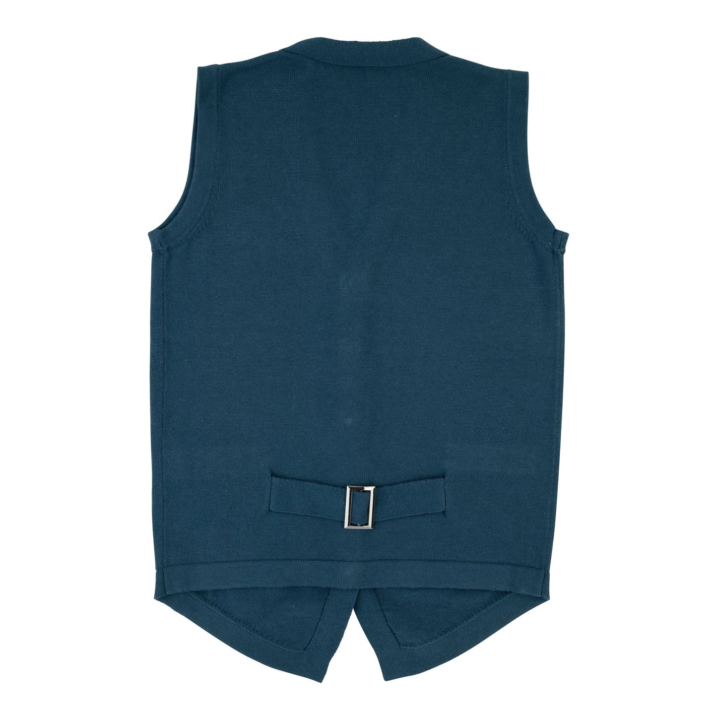 Brick Knit  Vest-Dark Blue