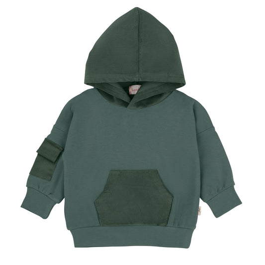 Corduroy Cotton Top-Green