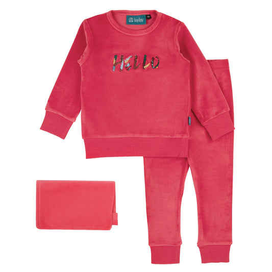 Fun Colored 2 Piece-Coral