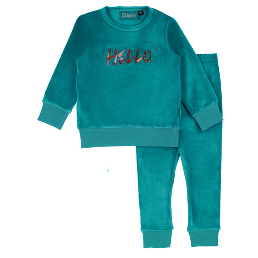 Fun Colored 2 Piece-Teal