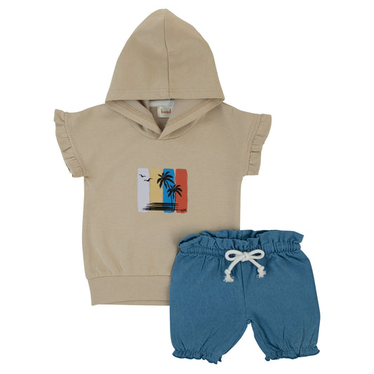 Surf Denim 2 Piece-Girls