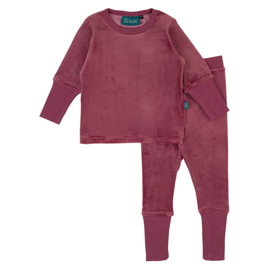 Striped Cozy 2 Piece-Pink