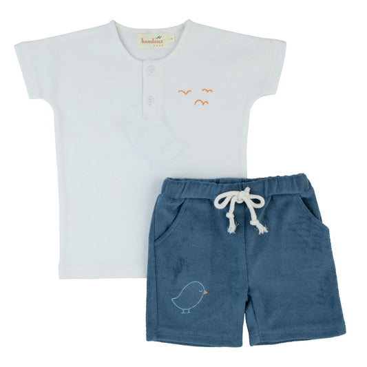 Terry & Denim 2 piece-Boys