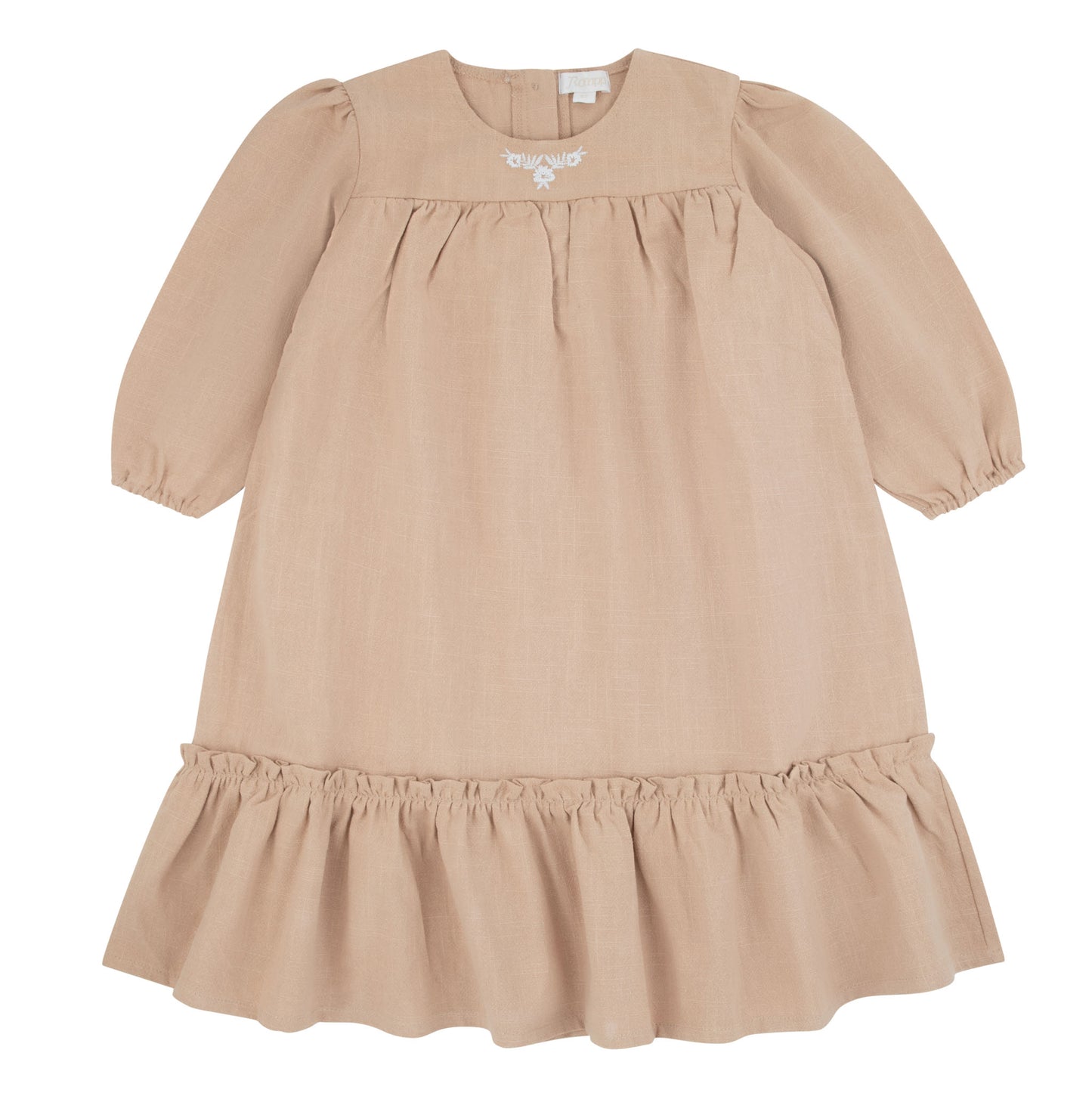 Textured Mauve  Dress