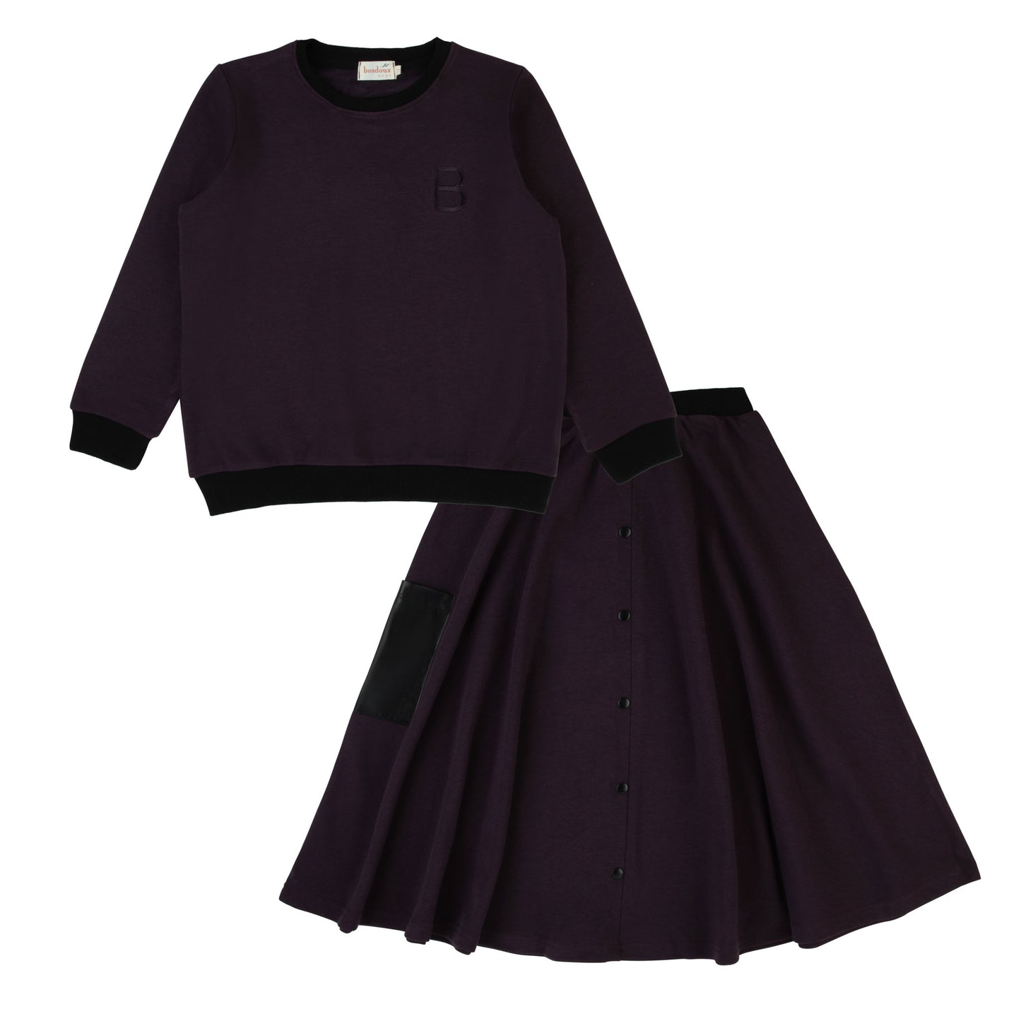 Shiny Pocket Pre-Teen Set-Plum