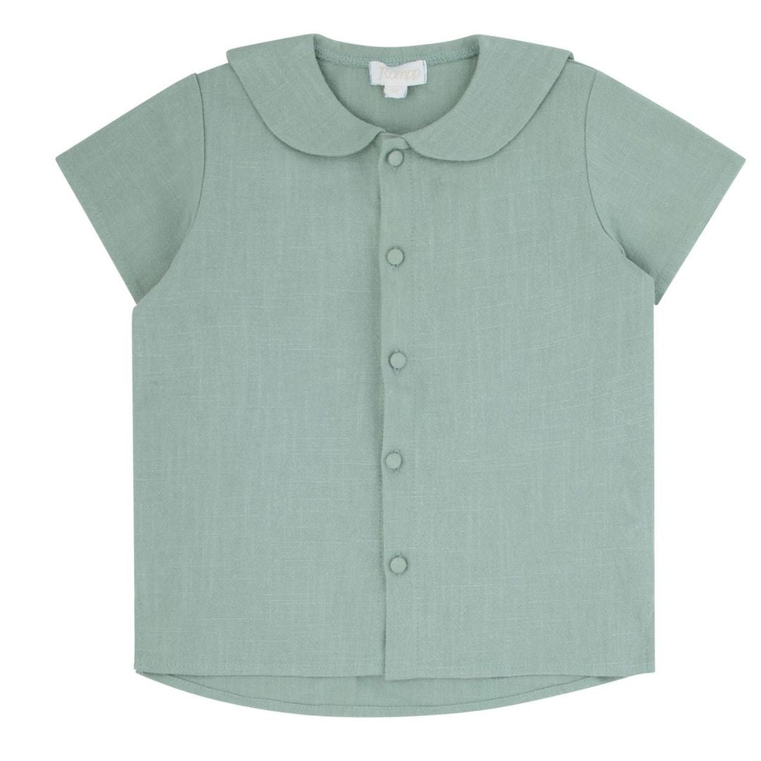 Textured Mint Green Shirt