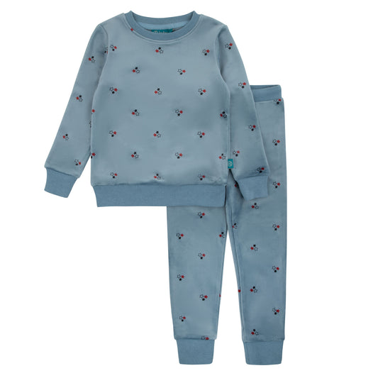 Star Print 2 Piece-Blue