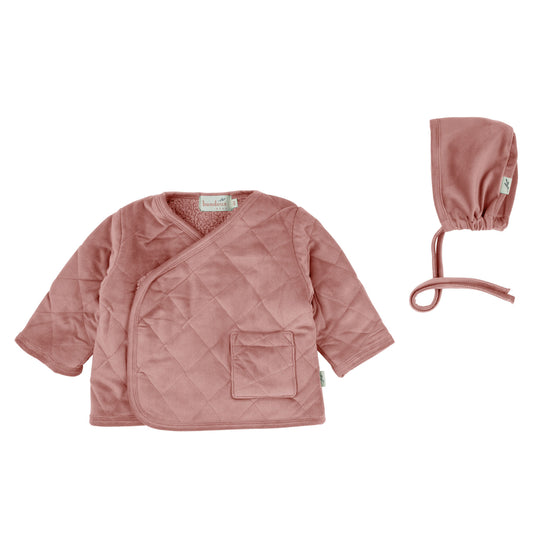 Sheep Velour Sweater-Rose