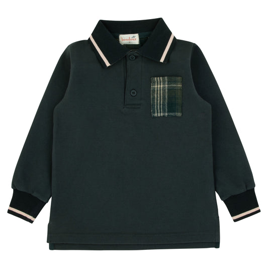 Plaid Green Polo