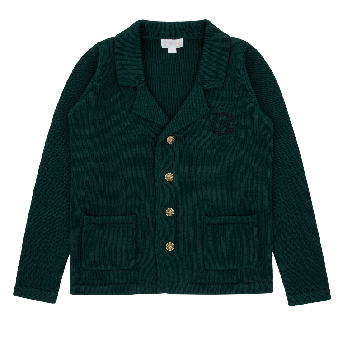 Couture Knit Cardigan-Green