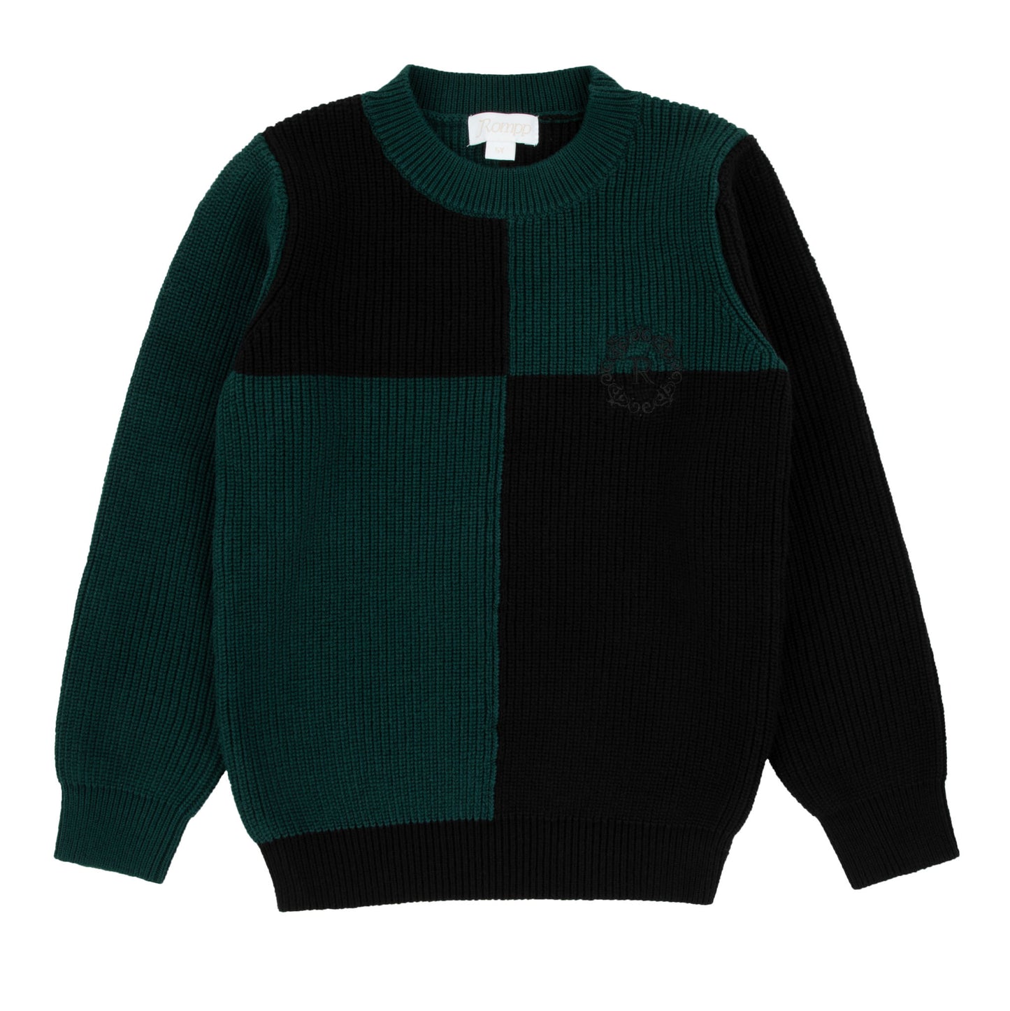 Couture Knit Sweater-Green