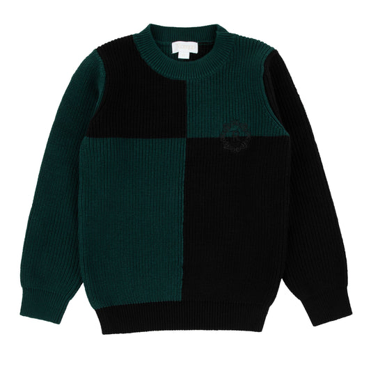 Couture Knit Sweater-Green