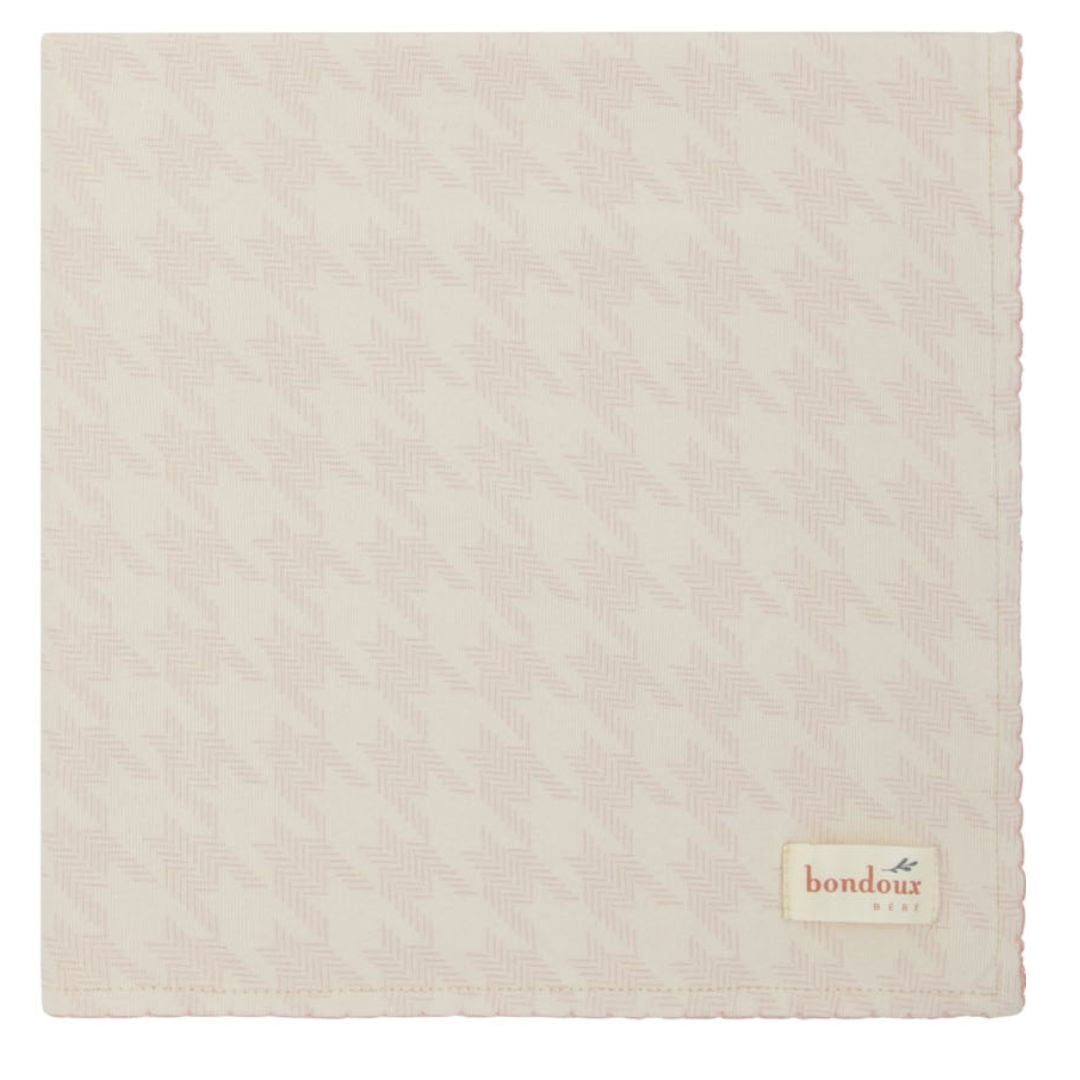 Houndstooth Pink Print Girls Blanket