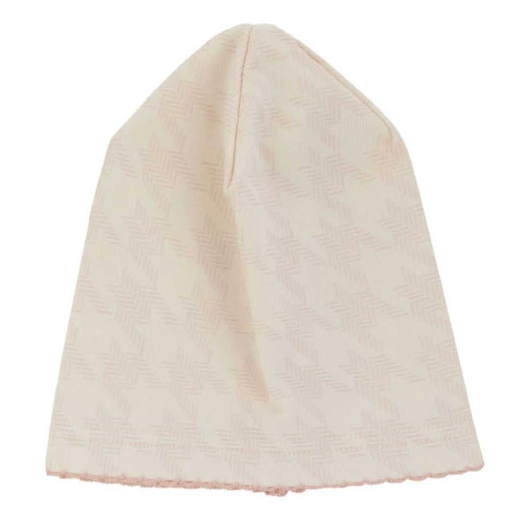 Houndstooth Pink Print Girls Hat