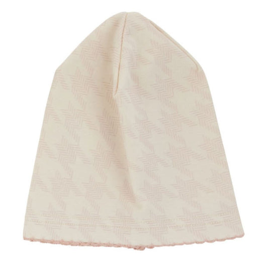Houndstooth Pink Print Girls Hat
