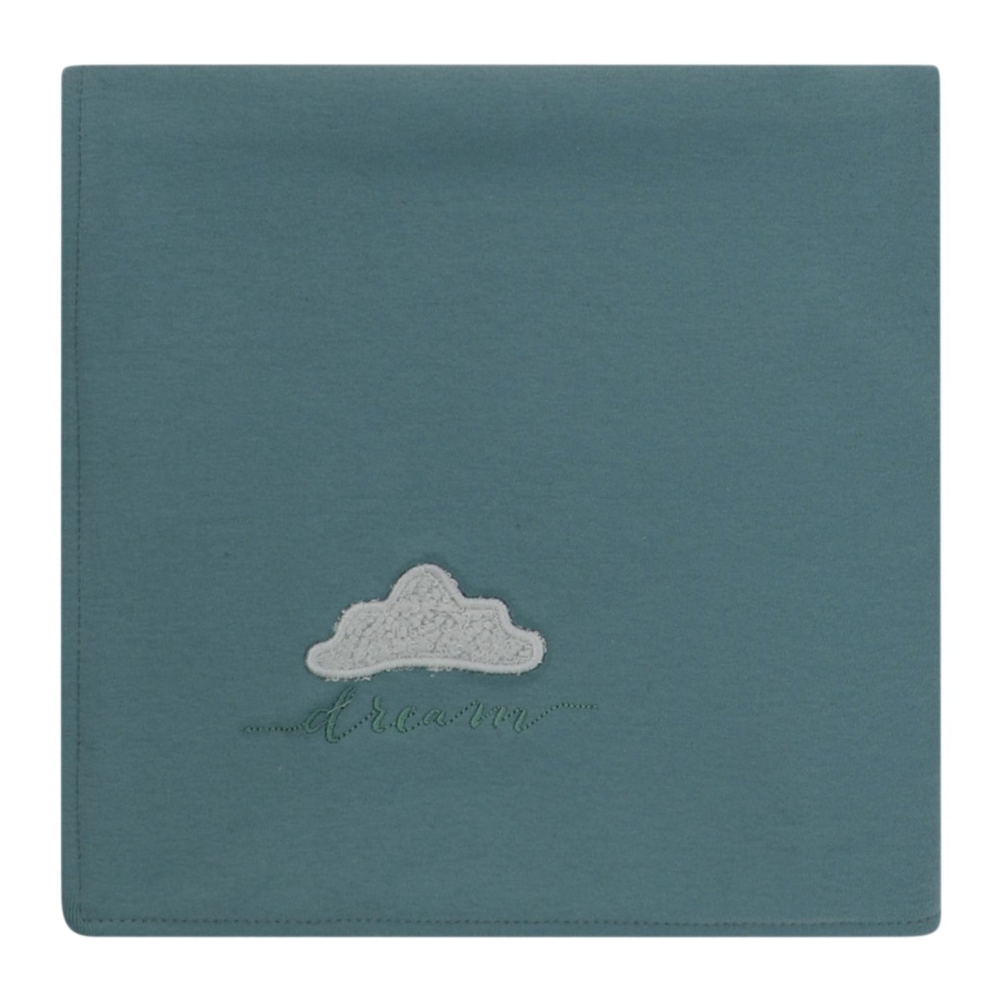 Mobile Applique Blanket-Aqua