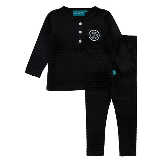 Dressy Logo 2 Piece-Black