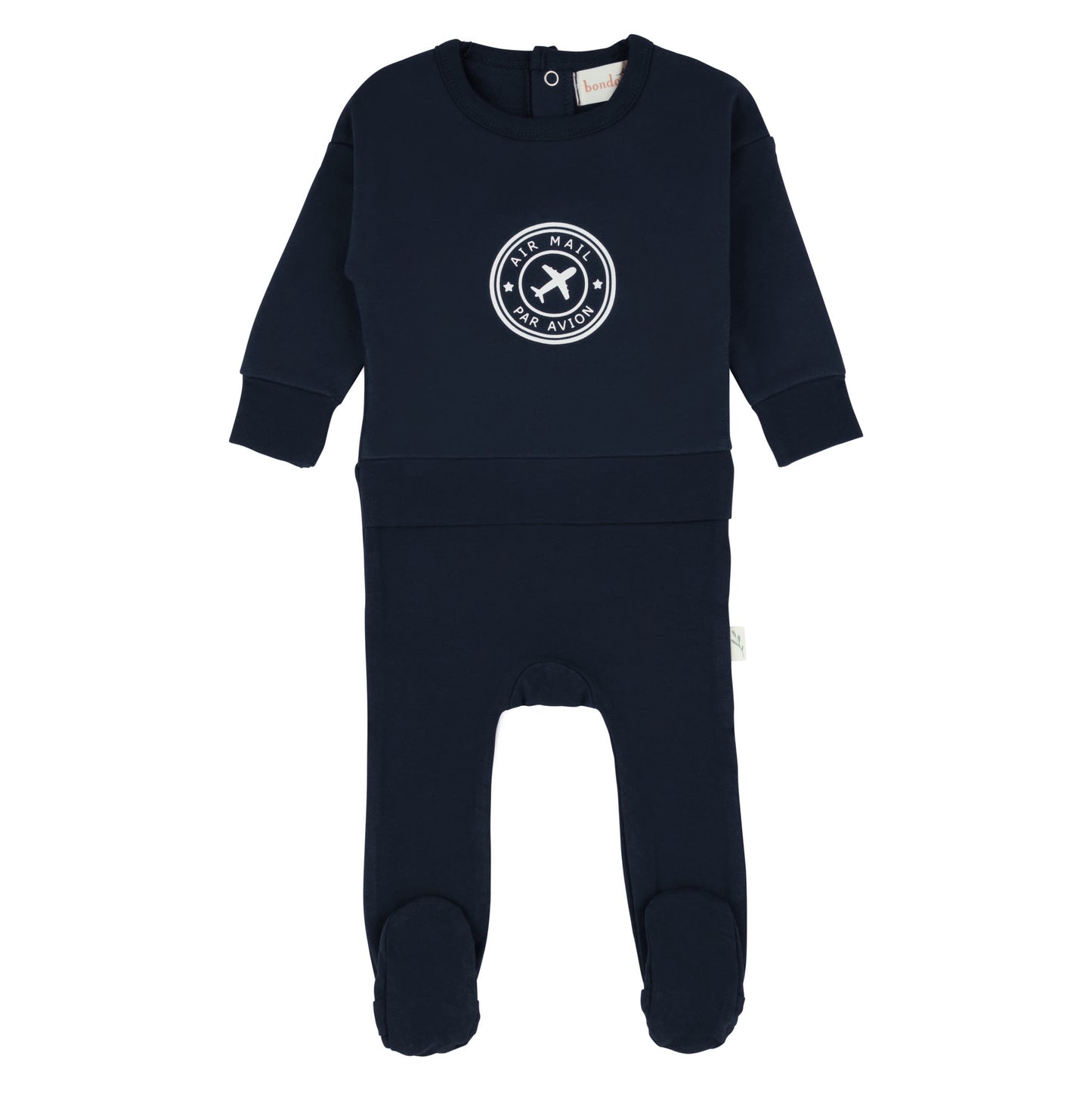 Avion Footie-Navy