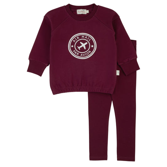 Avion 2 Piece-Maroon