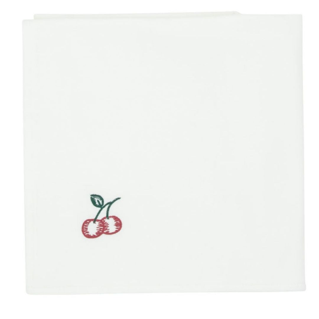 Cherry Girls White Blanket