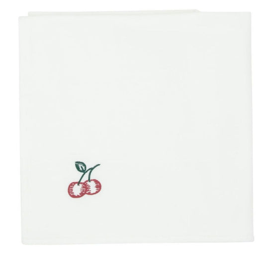 Cherry Girls White Blanket