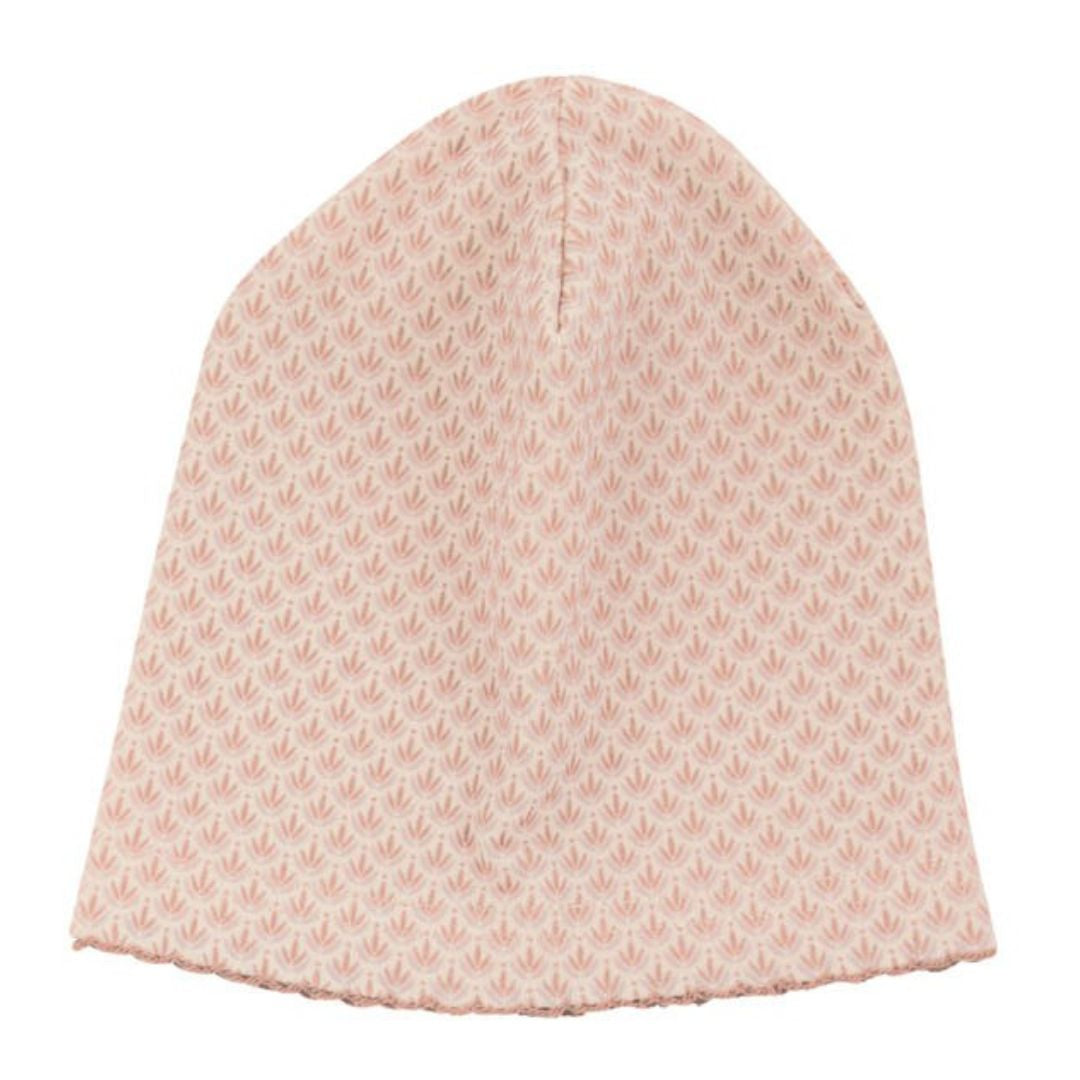 Dusty Pink  Floral Print Girls Hat