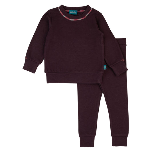 Ombre Stitching 2 Piece-Purple