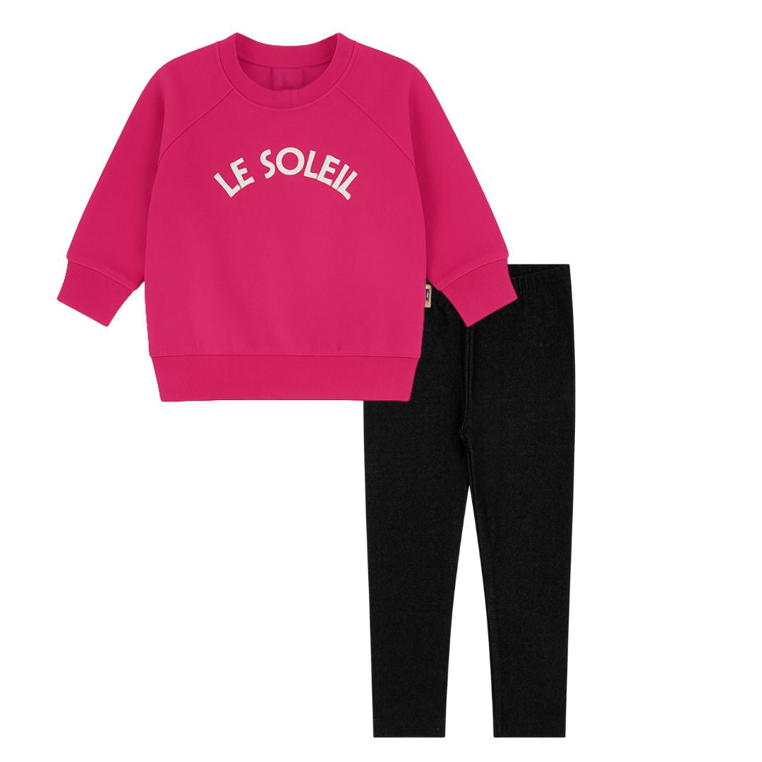 Le Soleil Hot Pink 2 Pcs Set