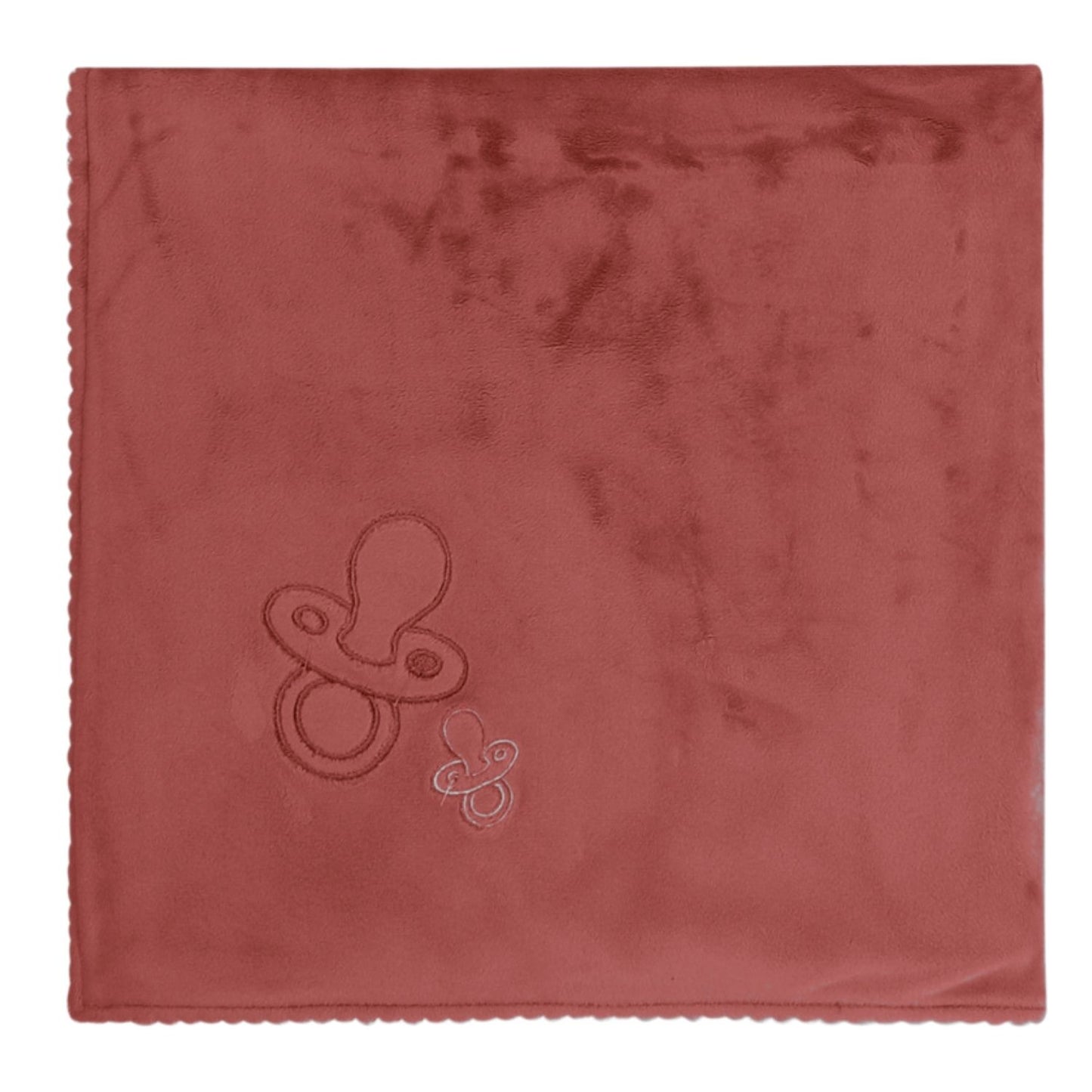 Paci Velour Blanket-Pink