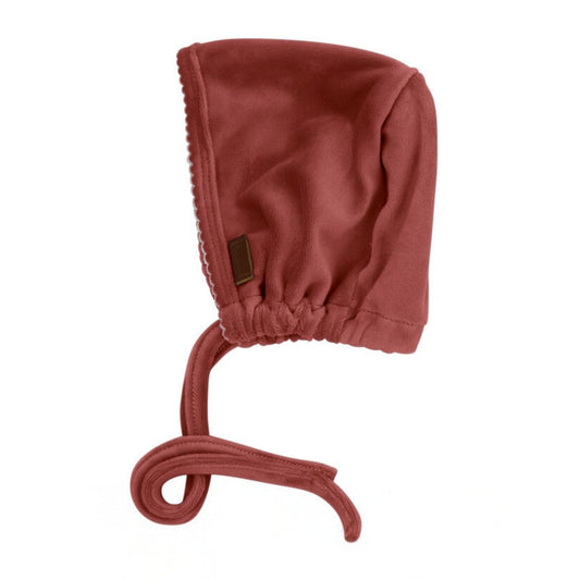 Stitched Velour Hat-Mauve