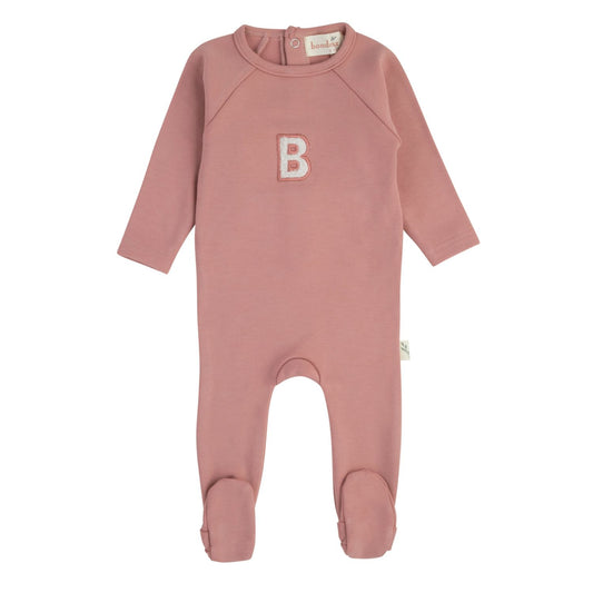 Sherpa 'B' Footie-Pink