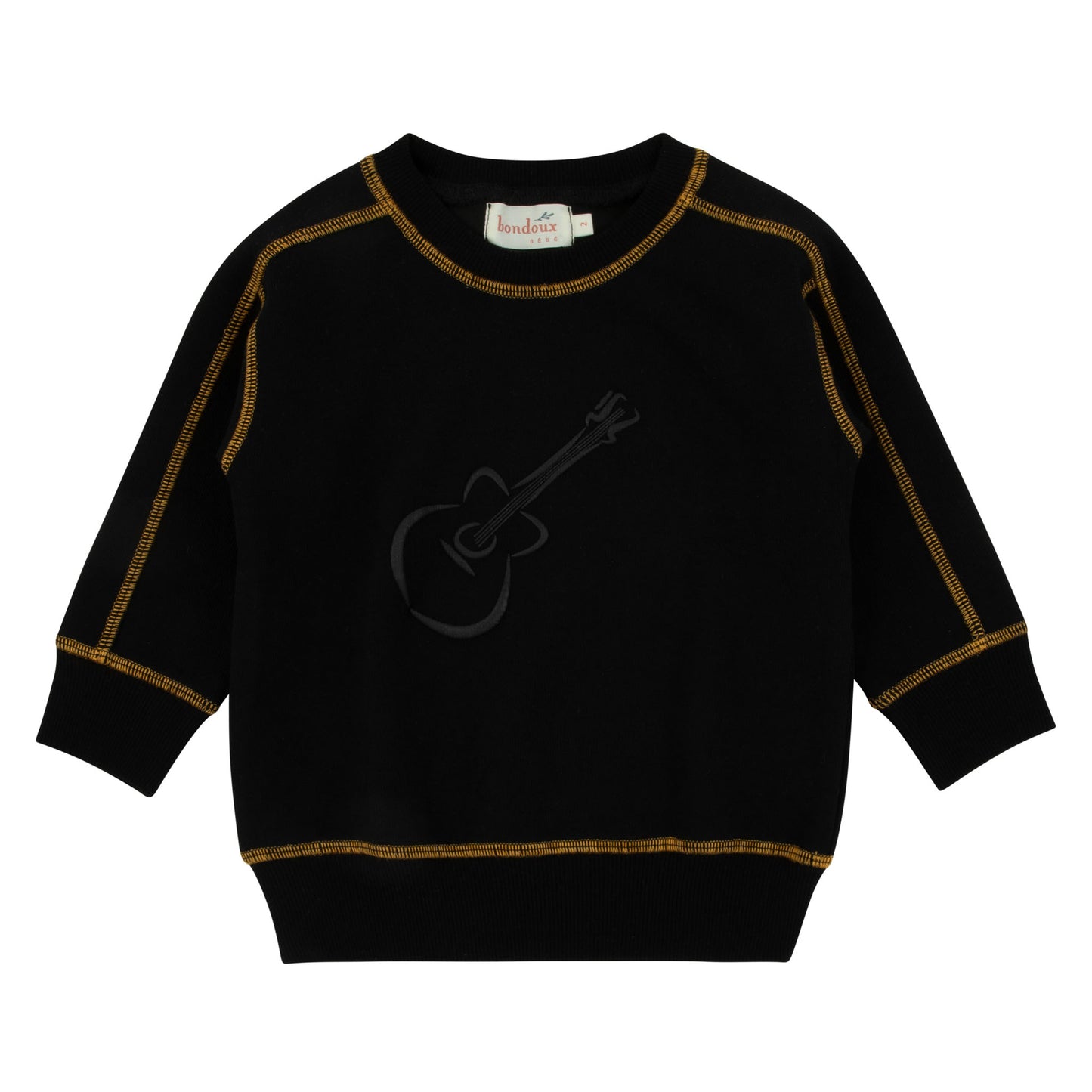 Yellow Black Top-Boys