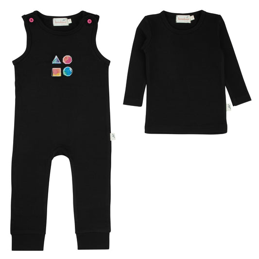 Shapes Romper-Girl